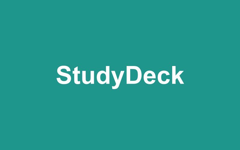 StudyDeck